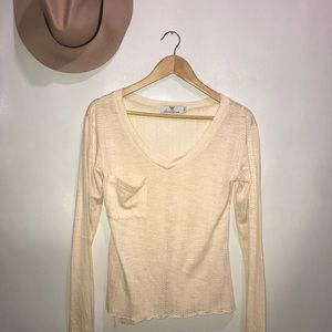 🌵Diana Warner Cream Long Sleeve